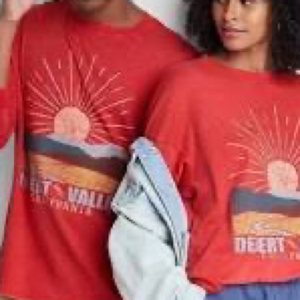 Wild Fable Red Dessert Valley Shirt